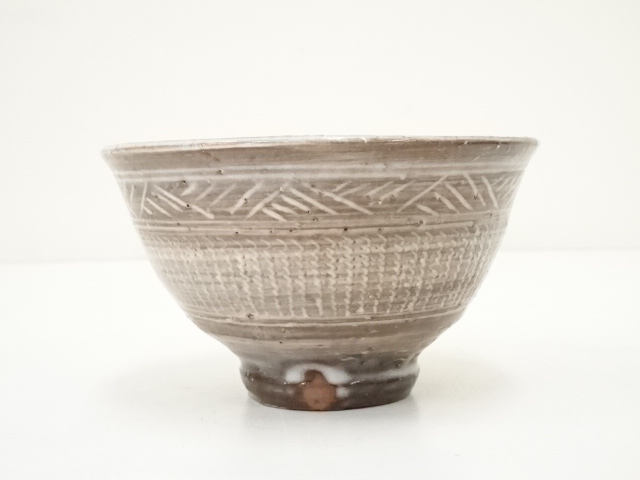 道具 ] - 道具 萩焼 小高正峰造 三島茶碗（共箱） | ネットショップ圭